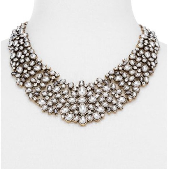 Nordstrom BaubleBar 'Kew' Crystal Collar Statement Necklace - Picture 3 of 5